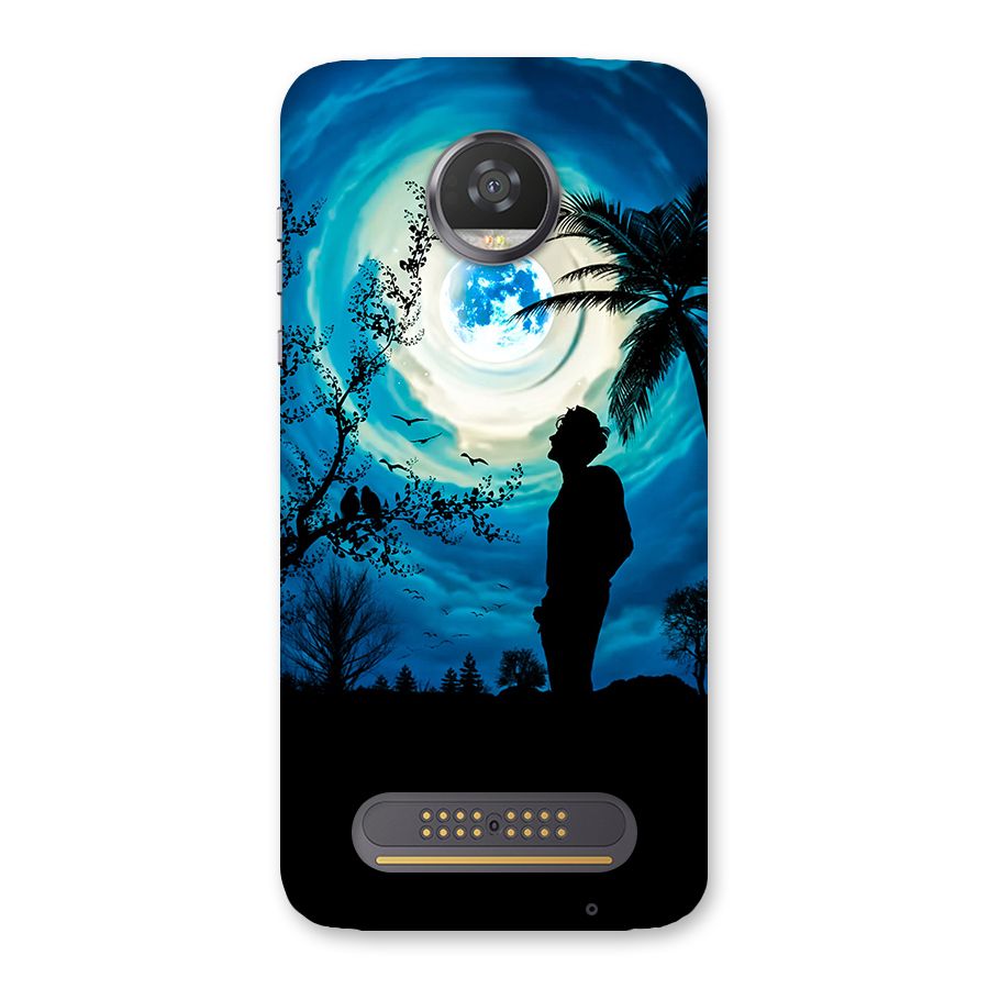 Cool Boy Under Sky Back Case for Moto Z2 Play