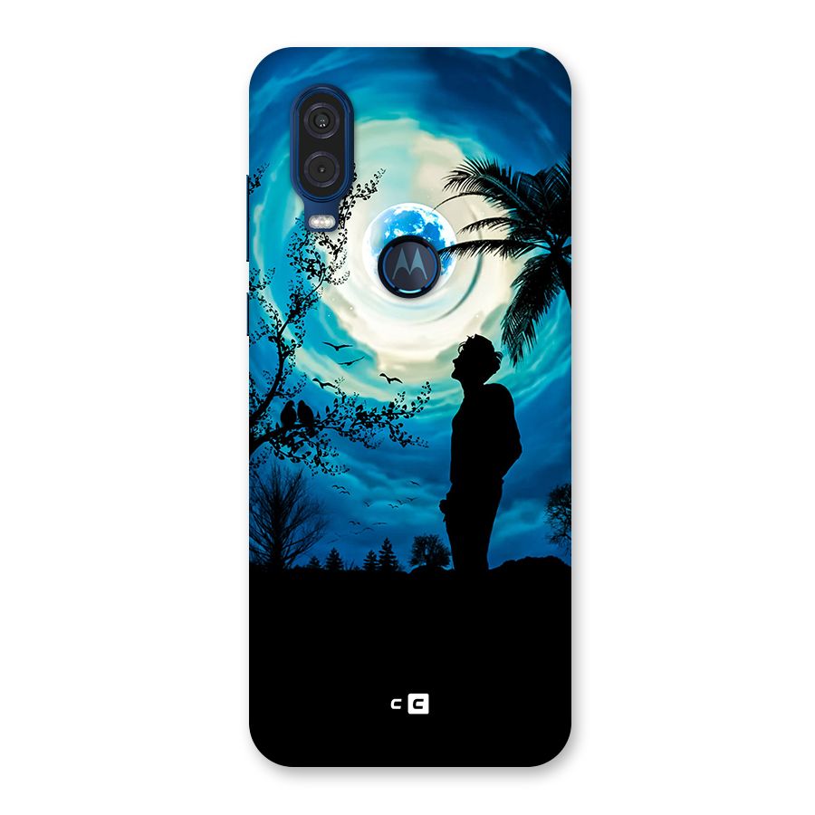 Cool Boy Under Sky Back Case for Motorola One Vision