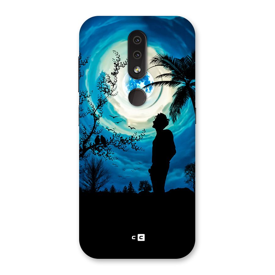 Cool Boy Under Sky Back Case for Nokia 4.2