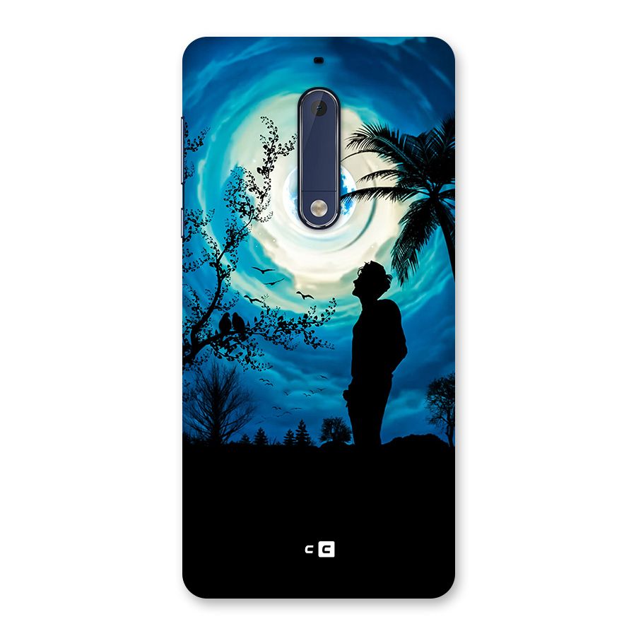 Cool Boy Under Sky Back Case for Nokia 5