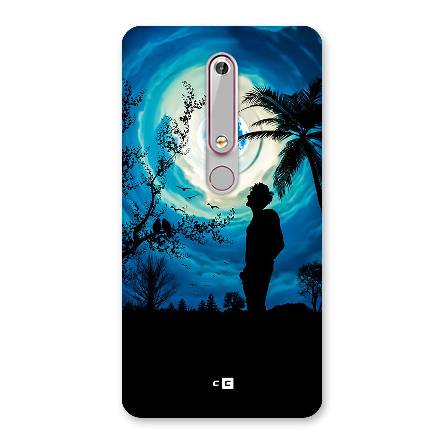 Cool Boy Under Sky Back Case for Nokia 6.1