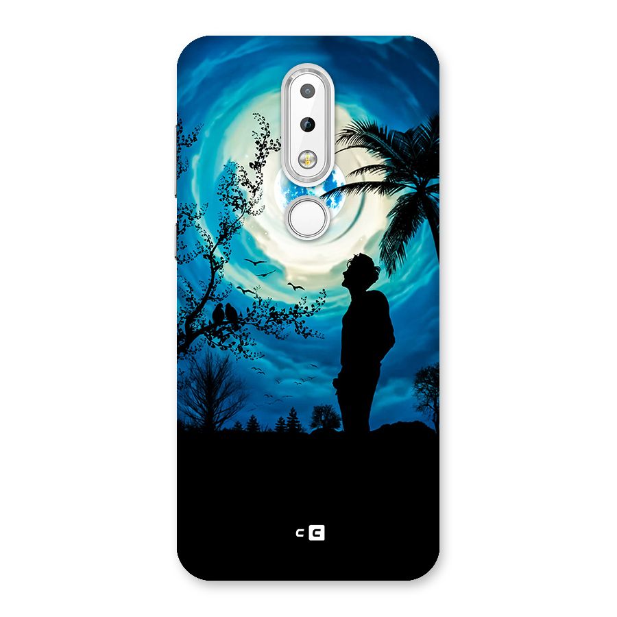 Cool Boy Under Sky Back Case for Nokia 6.1 Plus