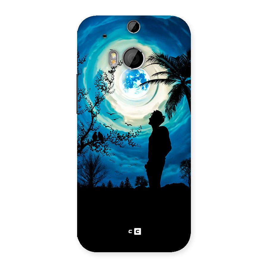Cool Boy Under Sky Back Case for One M8