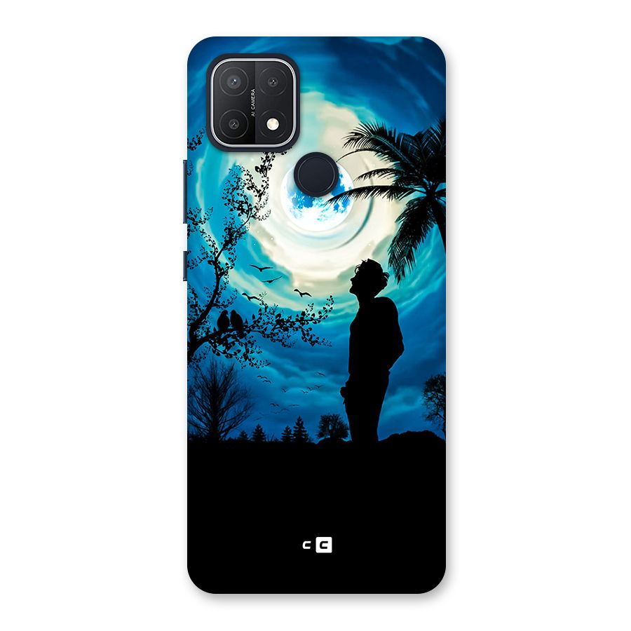 Cool Boy Under Sky Back Case for Oppo A15