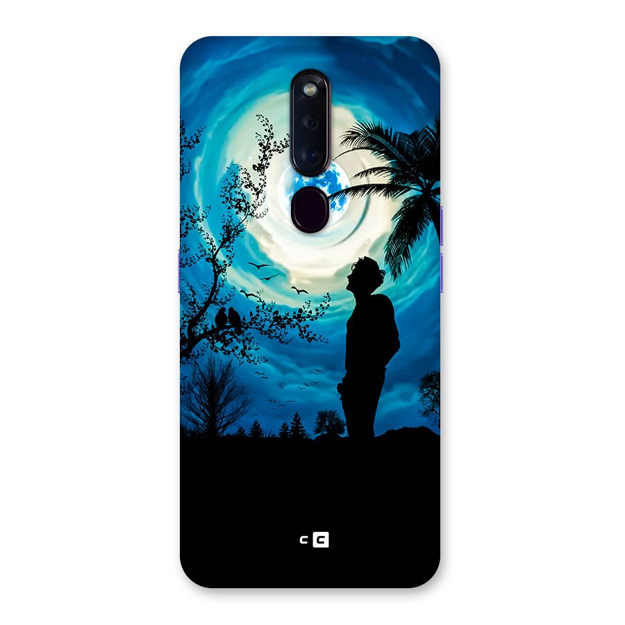 Cool Boy Under Sky Back Case for Oppo F11 Pro