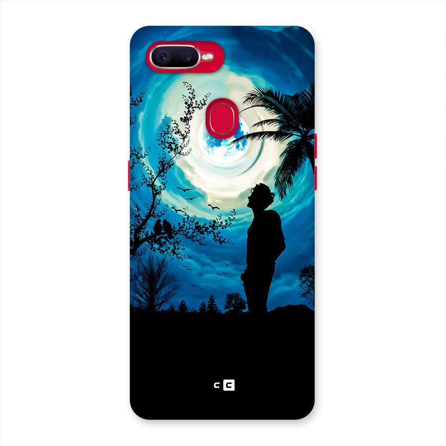 Cool Boy Under Sky Back Case for Oppo F9 Pro