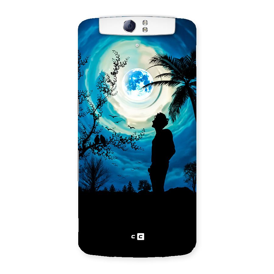 Cool Boy Under Sky Back Case for Oppo N1