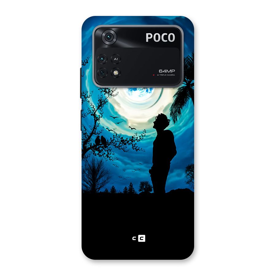 Cool Boy Under Sky Back Case for Poco M4 Pro 4G