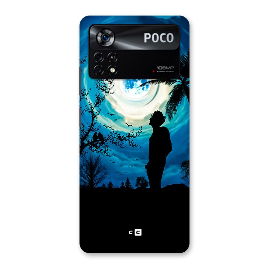 Cool Boy Under Sky Back Case for Poco X4 Pro 5G