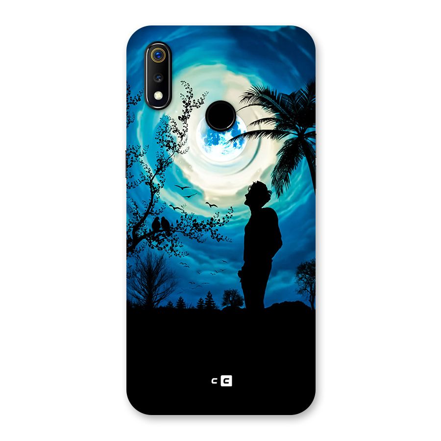 Cool Boy Under Sky Back Case for Realme 3