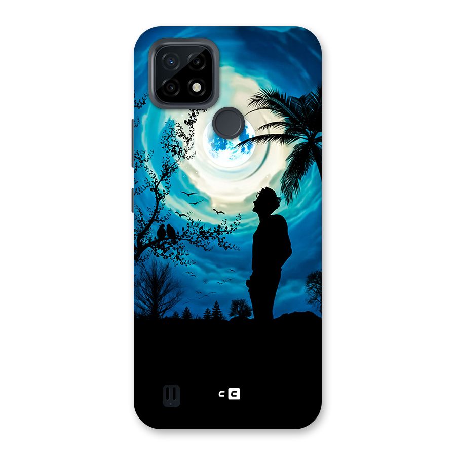 Cool Boy Under Sky Back Case for Realme C21