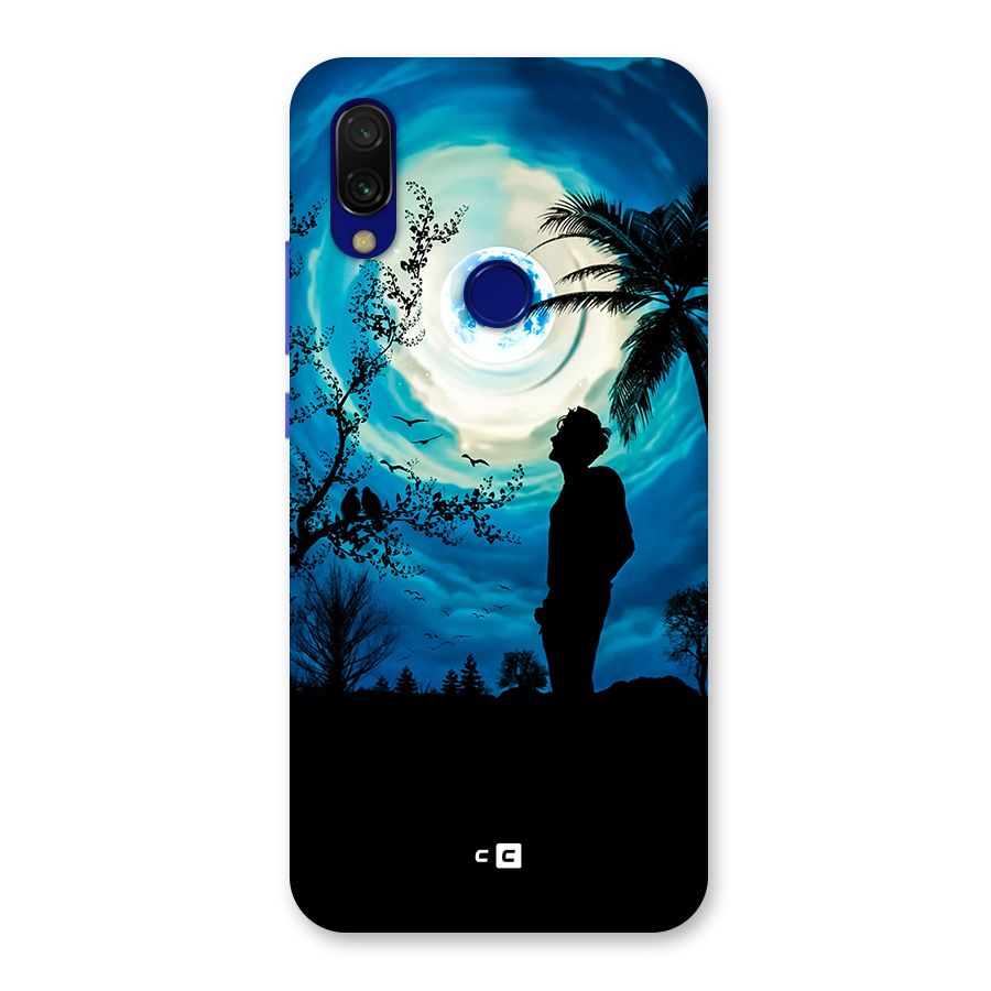 Cool Boy Under Sky Back Case for Redmi 7