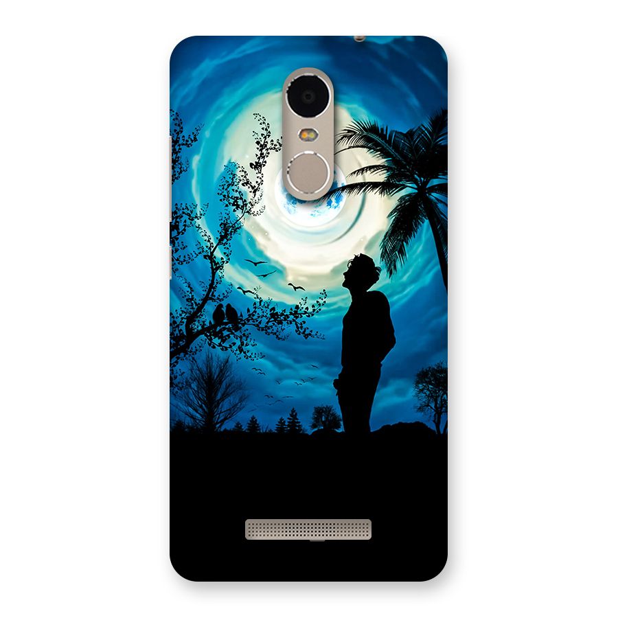 Cool Boy Under Sky Back Case for Redmi Note 3