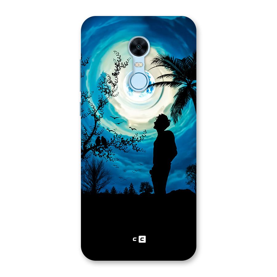 Cool Boy Under Sky Back Case for Redmi Note 5