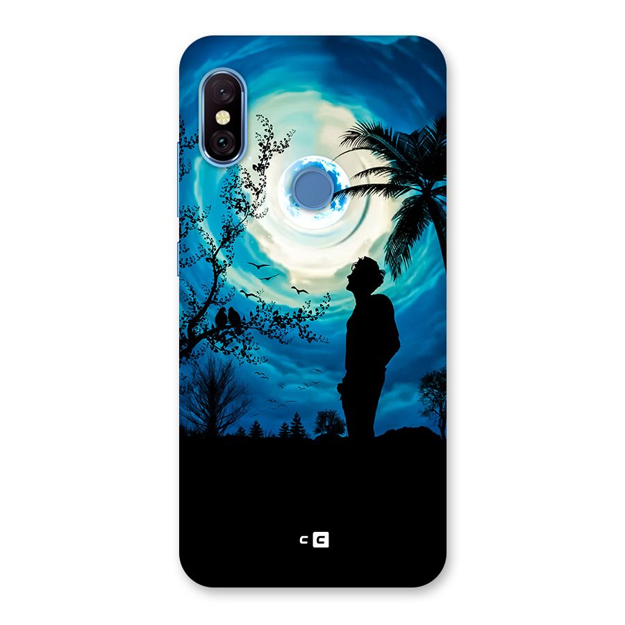 Cool Boy Under Sky Back Case for Redmi Note 6 Pro