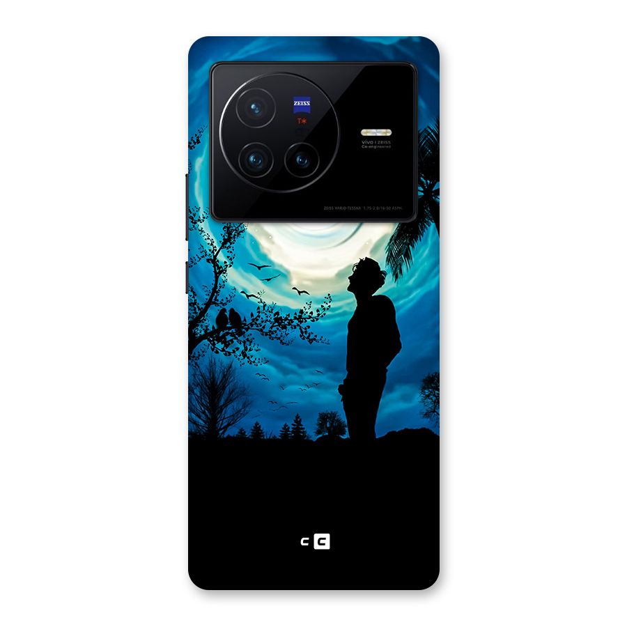 Cool Boy Under Sky Back Case for Vivo X80