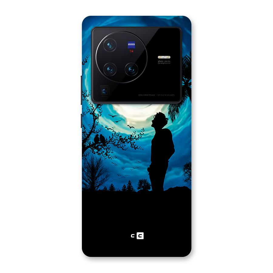 Cool Boy Under Sky Back Case for Vivo X80 Pro