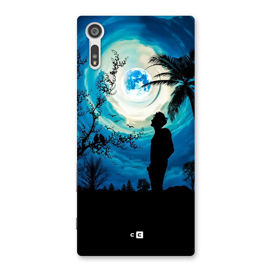 Cool Boy Under Sky Back Case for Xperia XZ