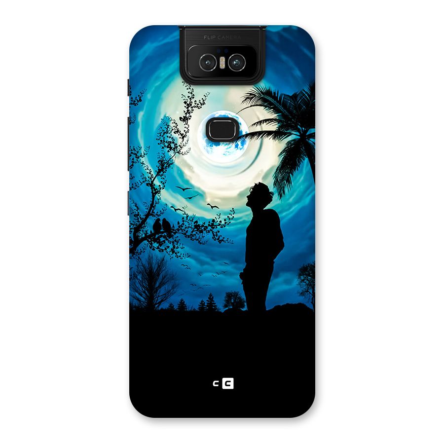 Cool Boy Under Sky Back Case for Zenfone 6z
