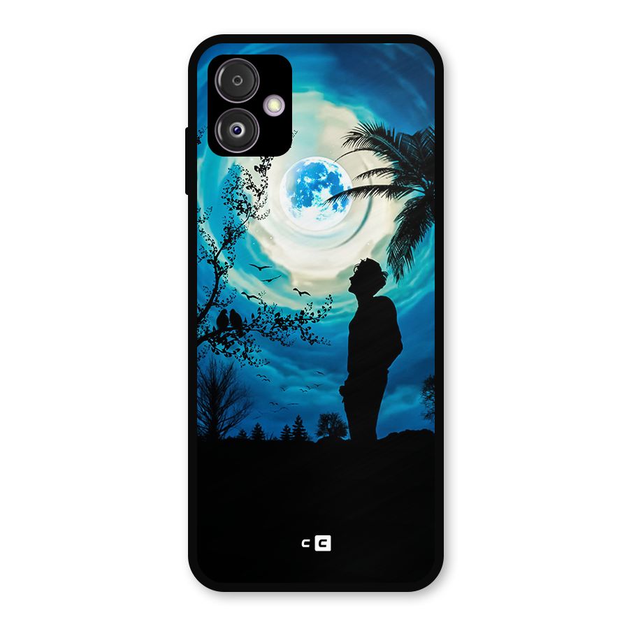 Cool Boy Under Sky Metal Back Case for Galaxy F14