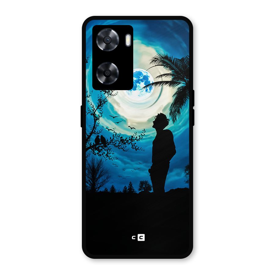 Cool Boy Under Sky Metal Back Case for OnePlus Nord N20 SE