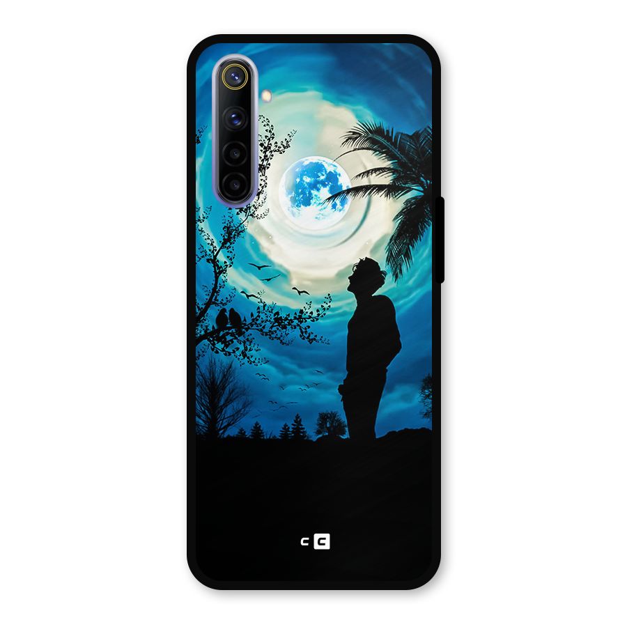 Cool Boy Under Sky Metal Back Case for Realme 6