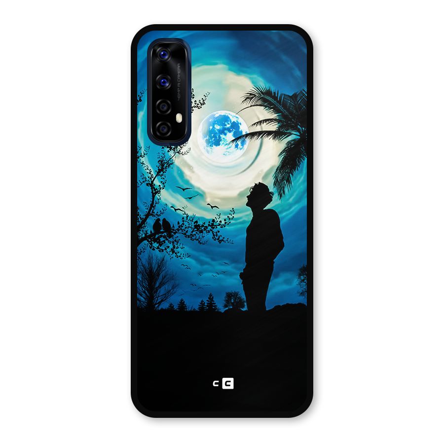 Cool Boy Under Sky Metal Back Case for Realme 7