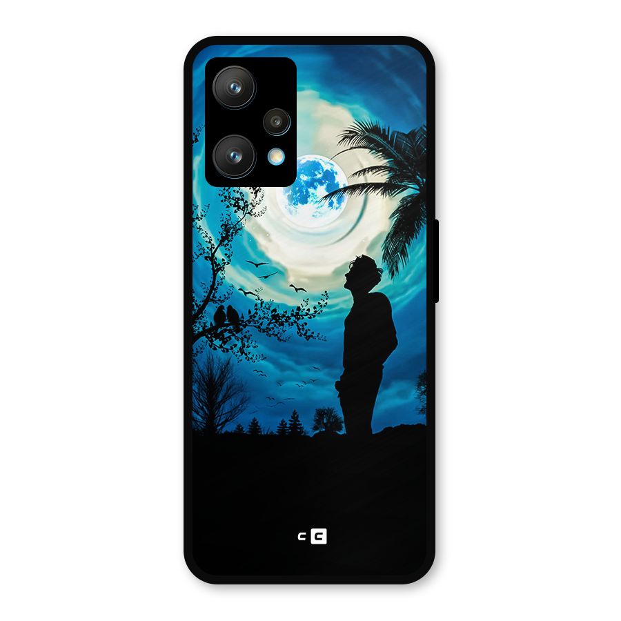 Cool Boy Under Sky Metal Back Case for Realme 9 Pro Plus 5G