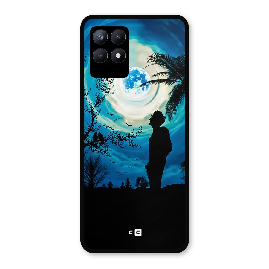 Cool Boy Under Sky Metal Back Case for Realme Narzo 50