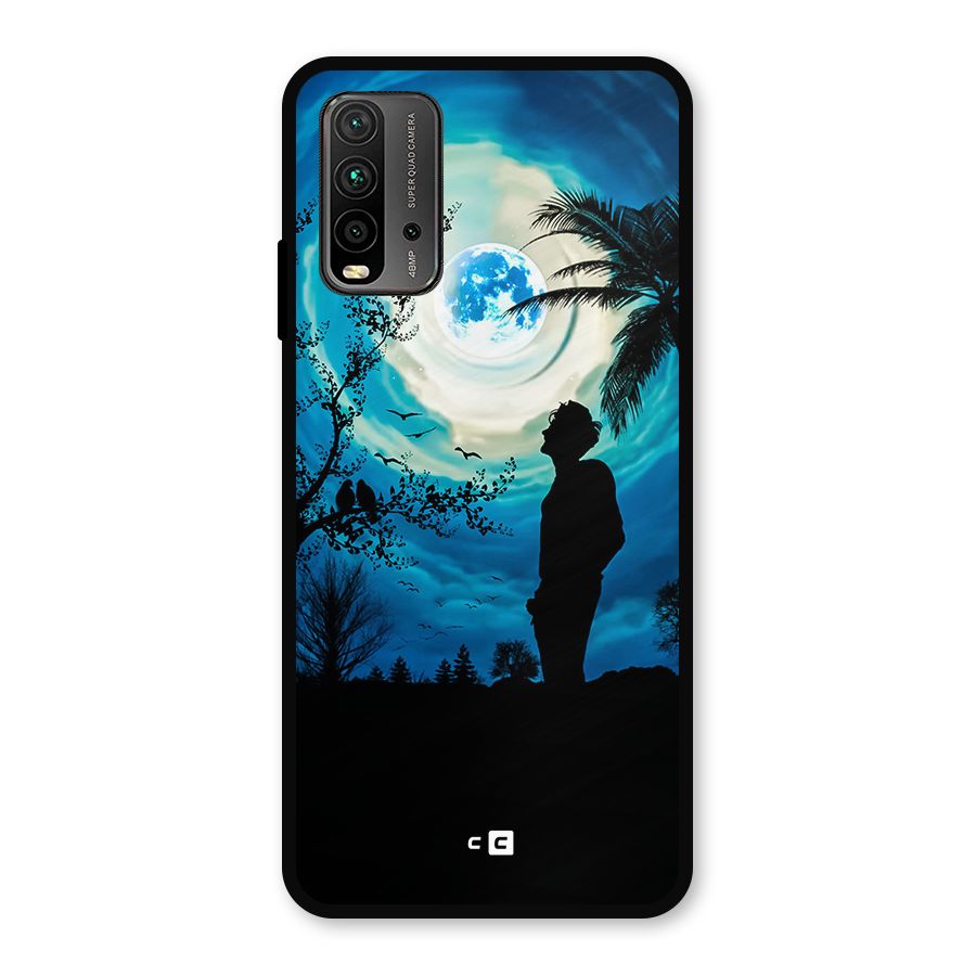 Cool Boy Under Sky Metal Back Case for Redmi 9 Power