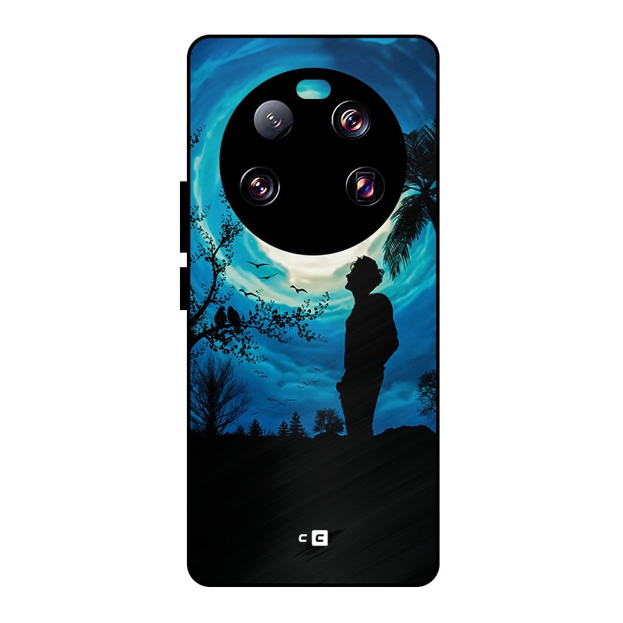 Cool Boy Under Sky Metal Back Case for Xiaomi 13 Ultra