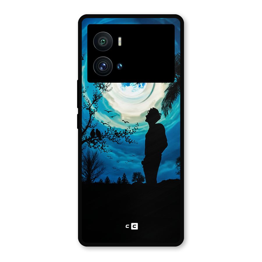 Cool Boy Under Sky Metal Back Case for iQOO 9 Pro