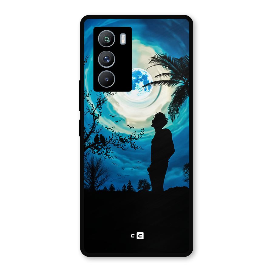 Cool Boy Under Sky Metal Back Case for iQOO 9 SE