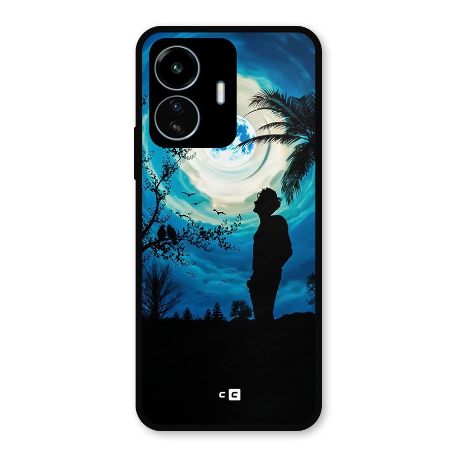 Cool Boy Under Sky Metal Back Case for vivo iQOO Z6 Lite 5G