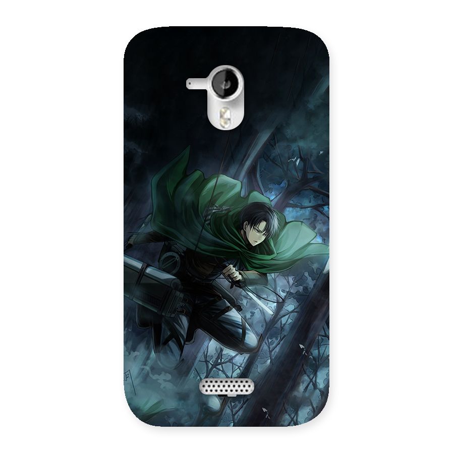 Cool Captain Levi Back Case for Canvas HD A116