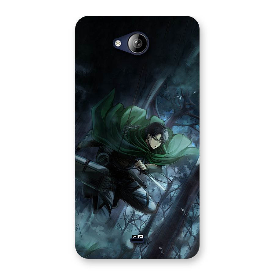 Cool Captain Levi Back Case for Canvas Play Q355