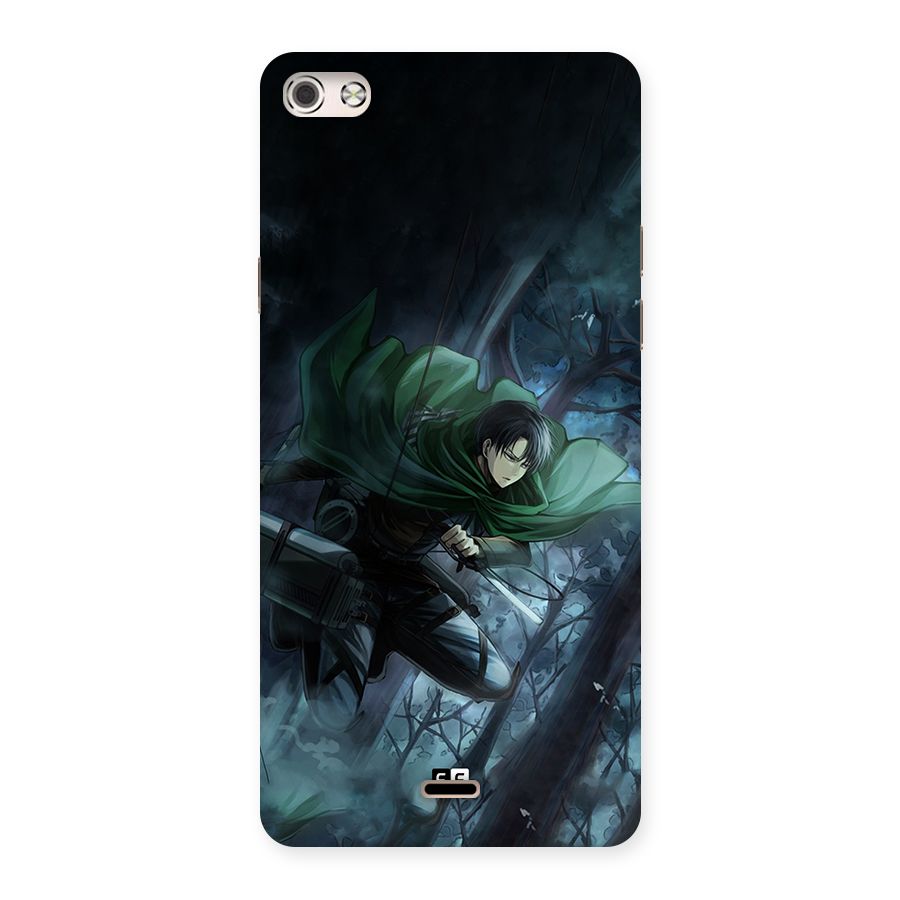 Cool Captain Levi Back Case for Canvas Silver 5