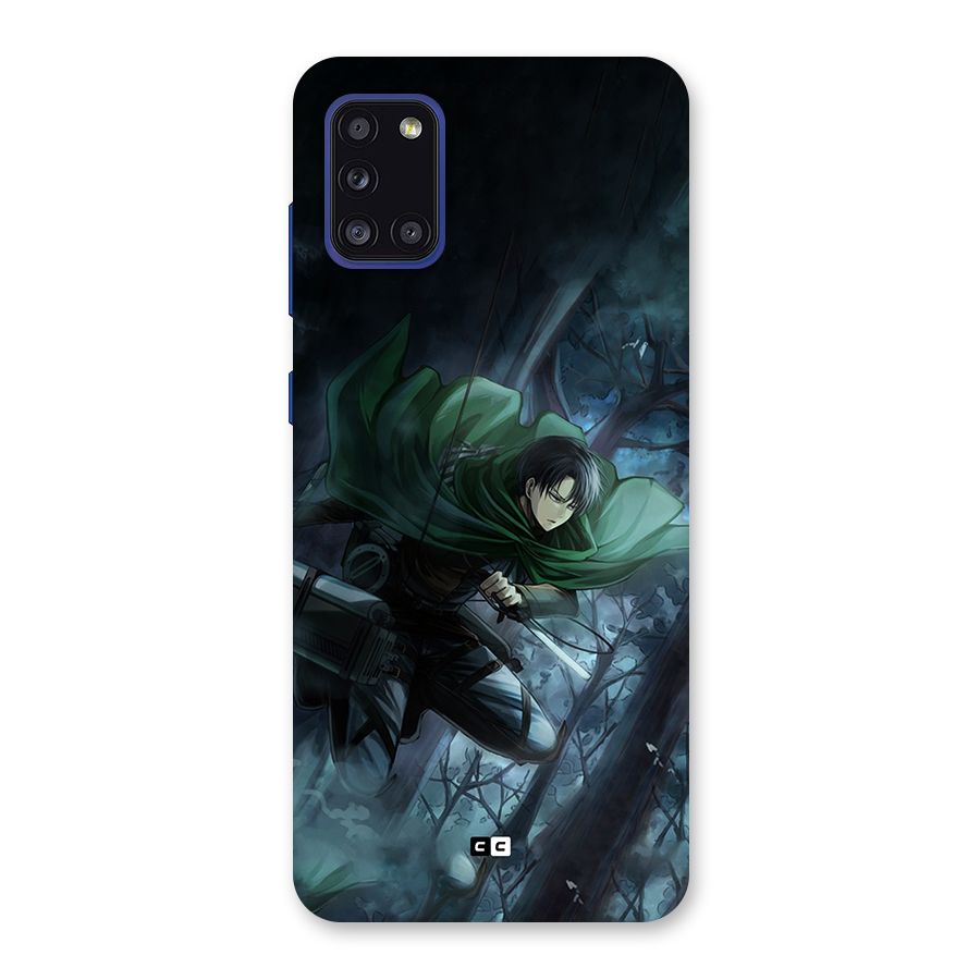 Cool Captain Levi Back Case for Galaxy A31