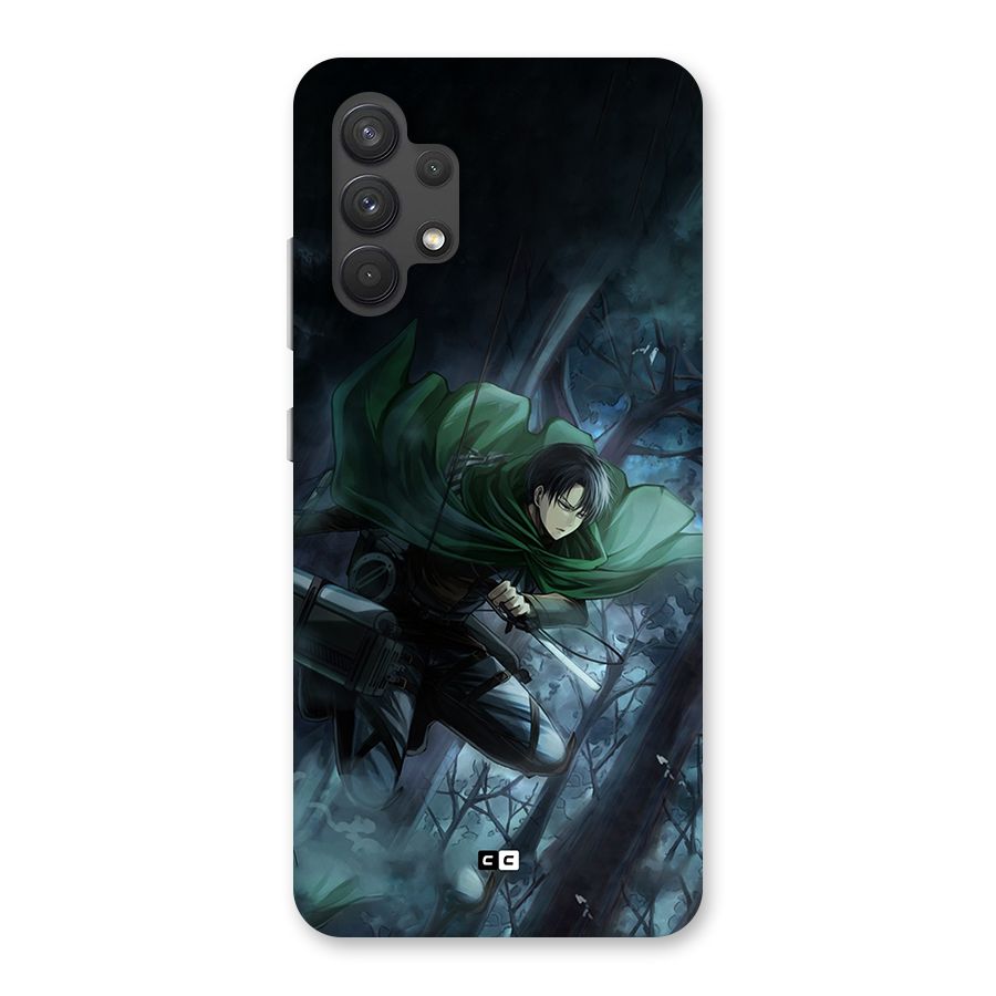 Cool Captain Levi Back Case for Galaxy A32