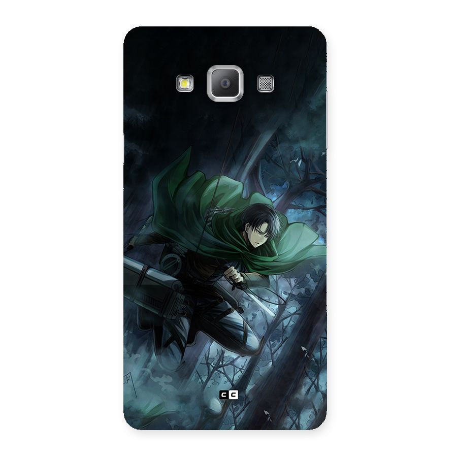 Cool Captain Levi Back Case for Galaxy A7
