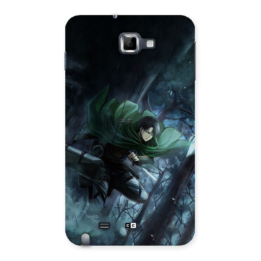 Cool Captain Levi Back Case for Galaxy Note