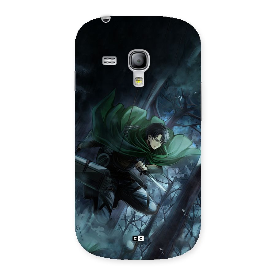 Cool Captain Levi Back Case for Galaxy S3 Mini