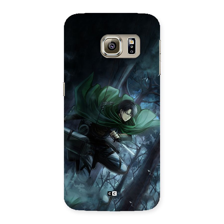 Cool Captain Levi Back Case for Galaxy S6 edge
