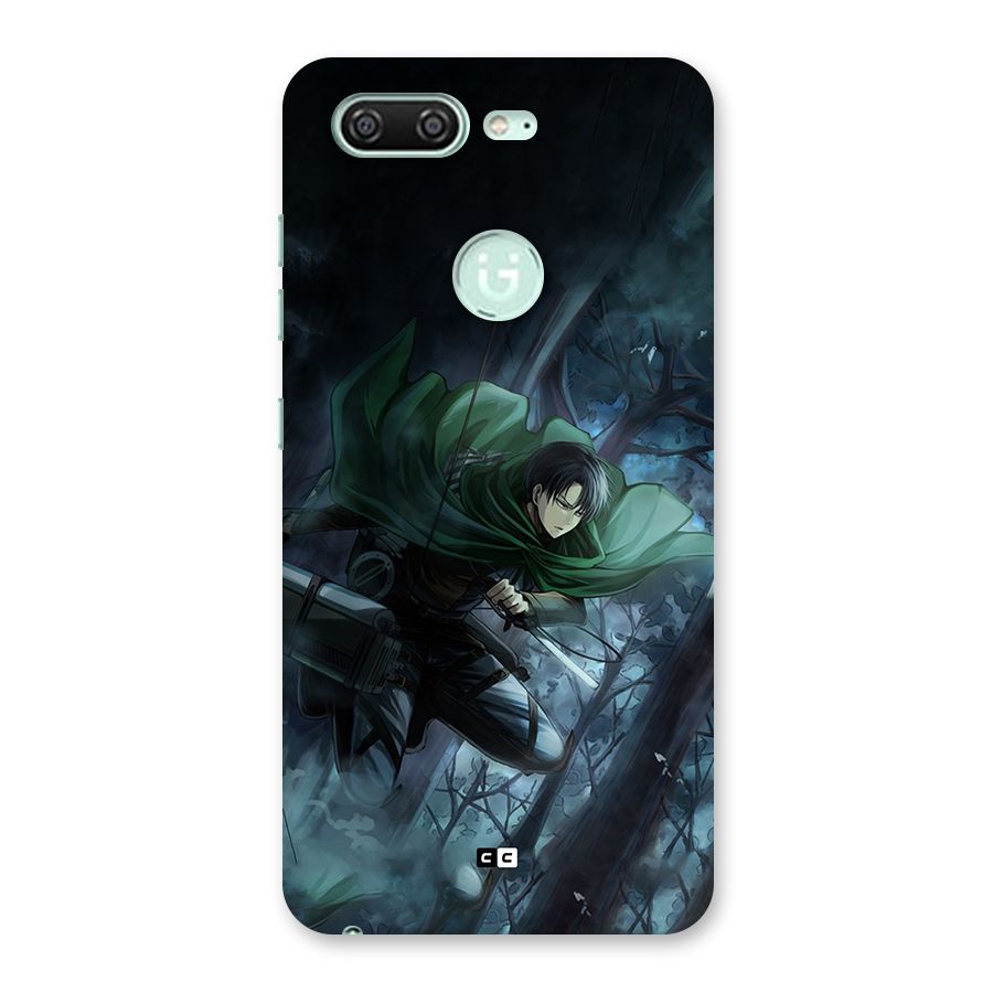 Cool Captain Levi Back Case for Gionee S10