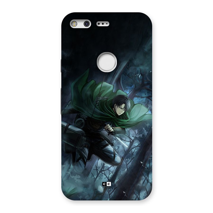 Cool Captain Levi Back Case for Google Pixel