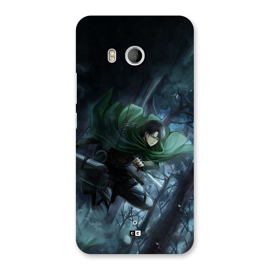 Cool Captain Levi Back Case for HTC U11
