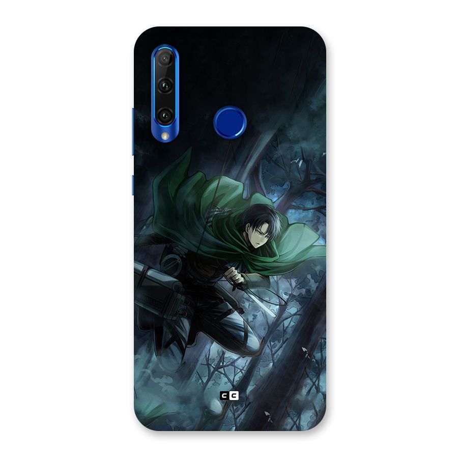Cool Captain Levi Back Case for Honor 20i
