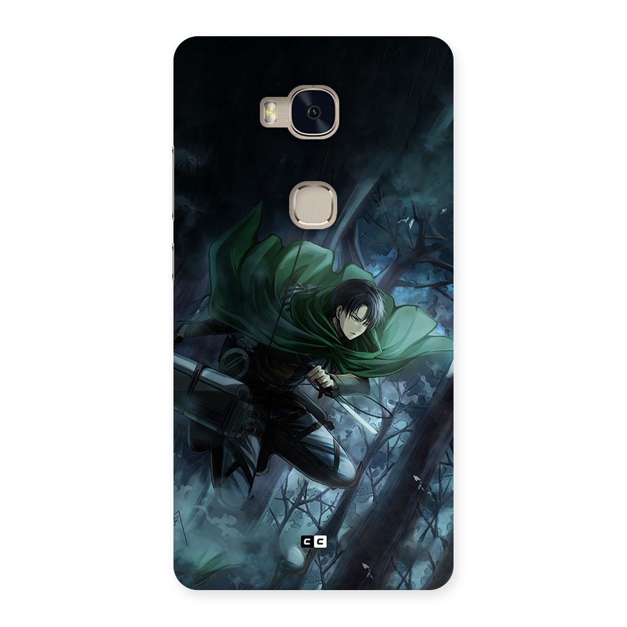 Cool Captain Levi Back Case for Honor 5X