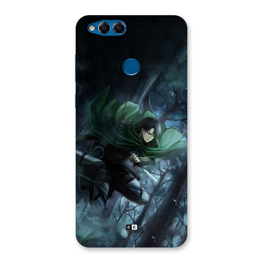 Cool Captain Levi Back Case for Honor 7X