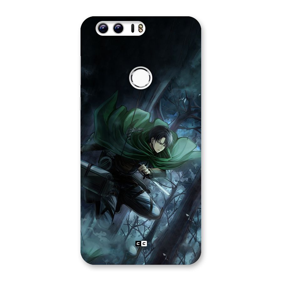 Cool Captain Levi Back Case for Honor 8